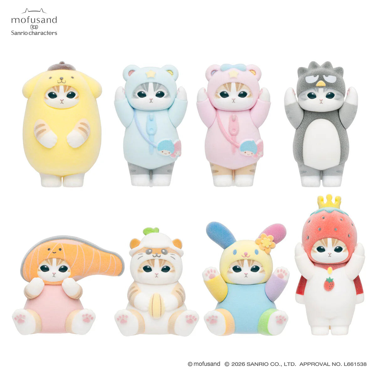 mofusand x Sanrio: the fuzzy collab collectors can't stop chasing